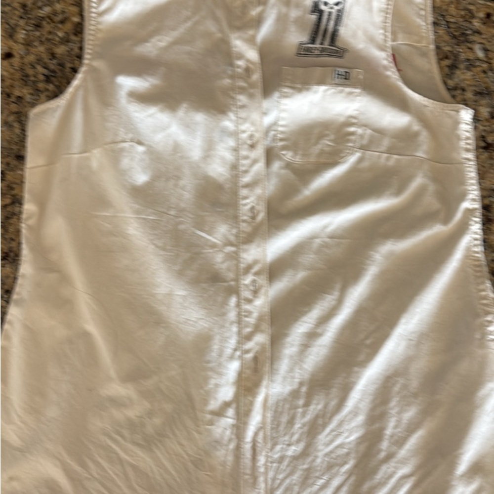 Harley-Davidson White Button Down Shirt